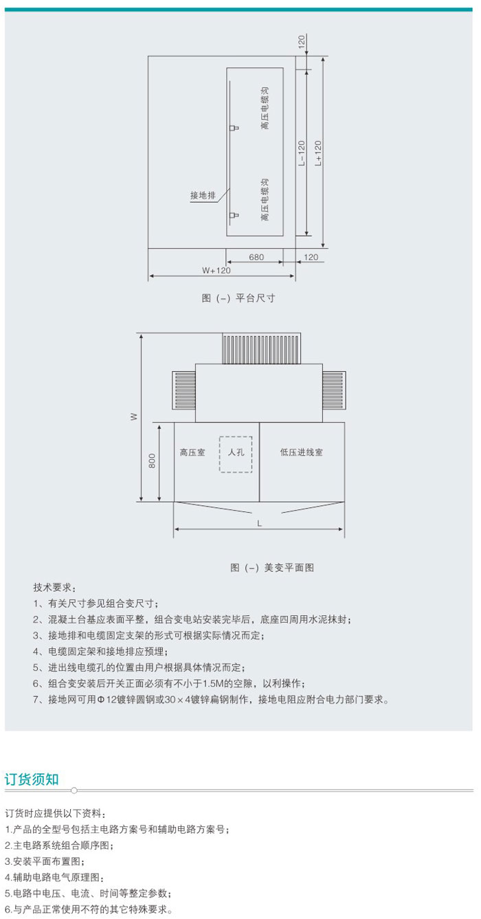 10KV系列美式風力發電箱式變電站